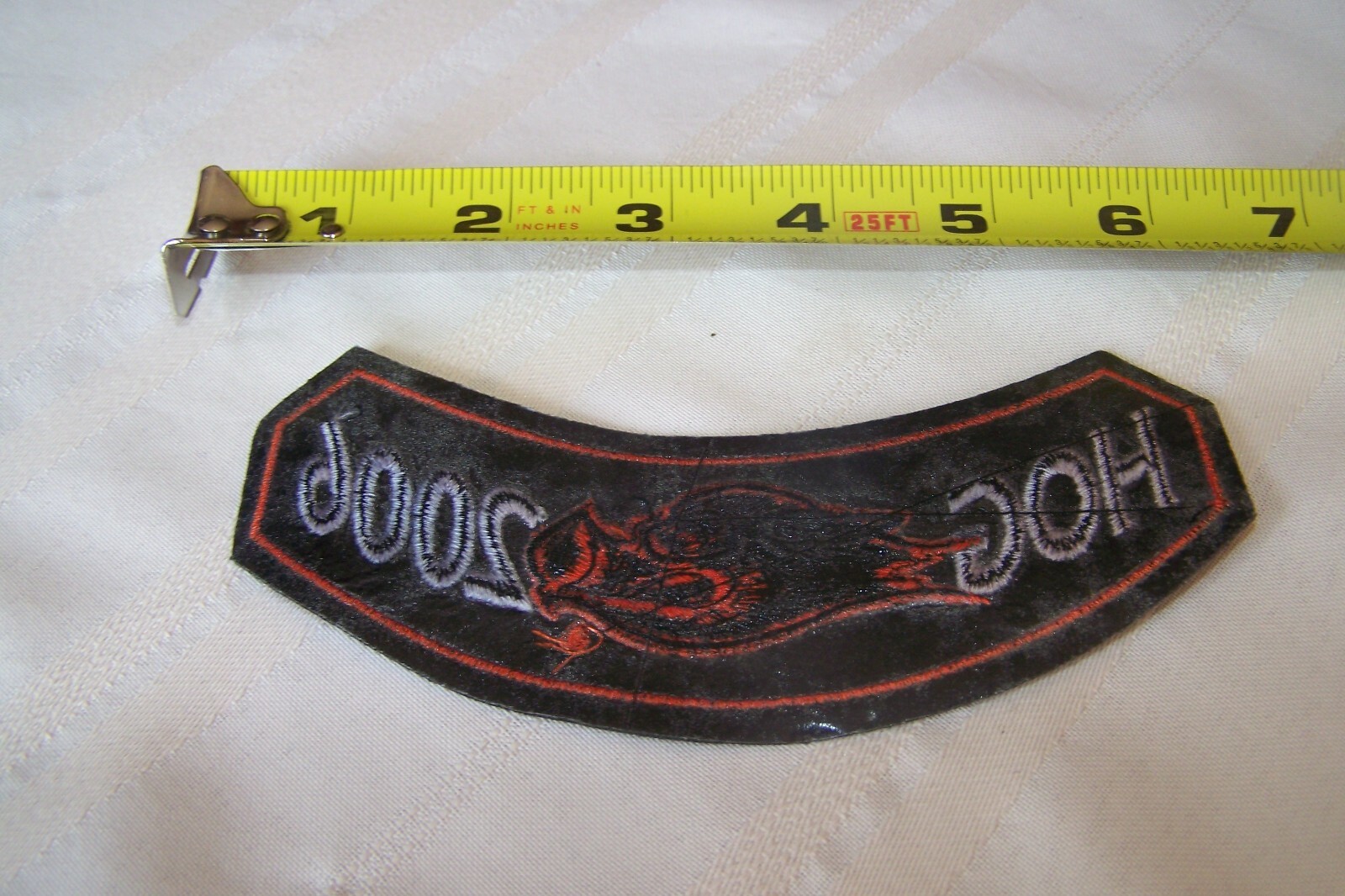 2006 Harley Davidson HOG Owners Group Rocker Patch MC