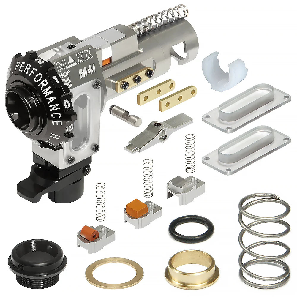M4I Pro MAXX CNC Aluminum Hopup Chamber for ICS Airsoft Guns
