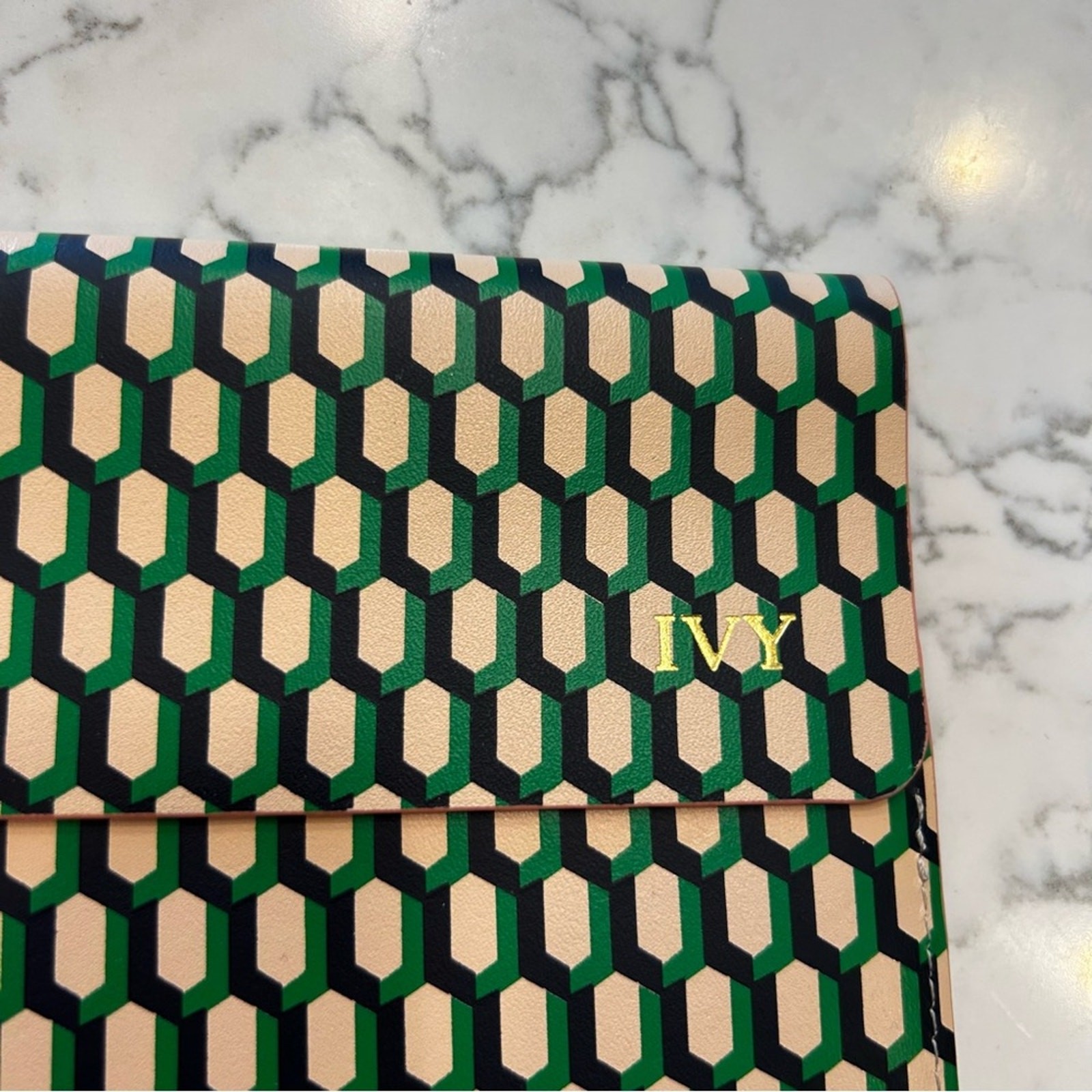 Green & Tan Tech Envelope