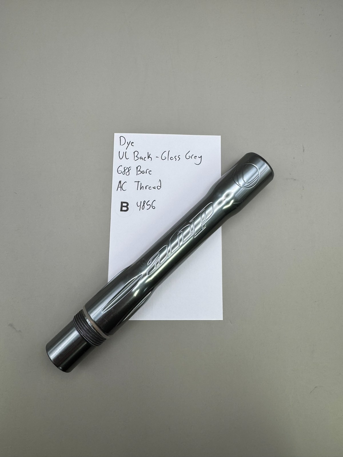 Dye UL Back-Gloss Grey 688 Bore AC Thread
