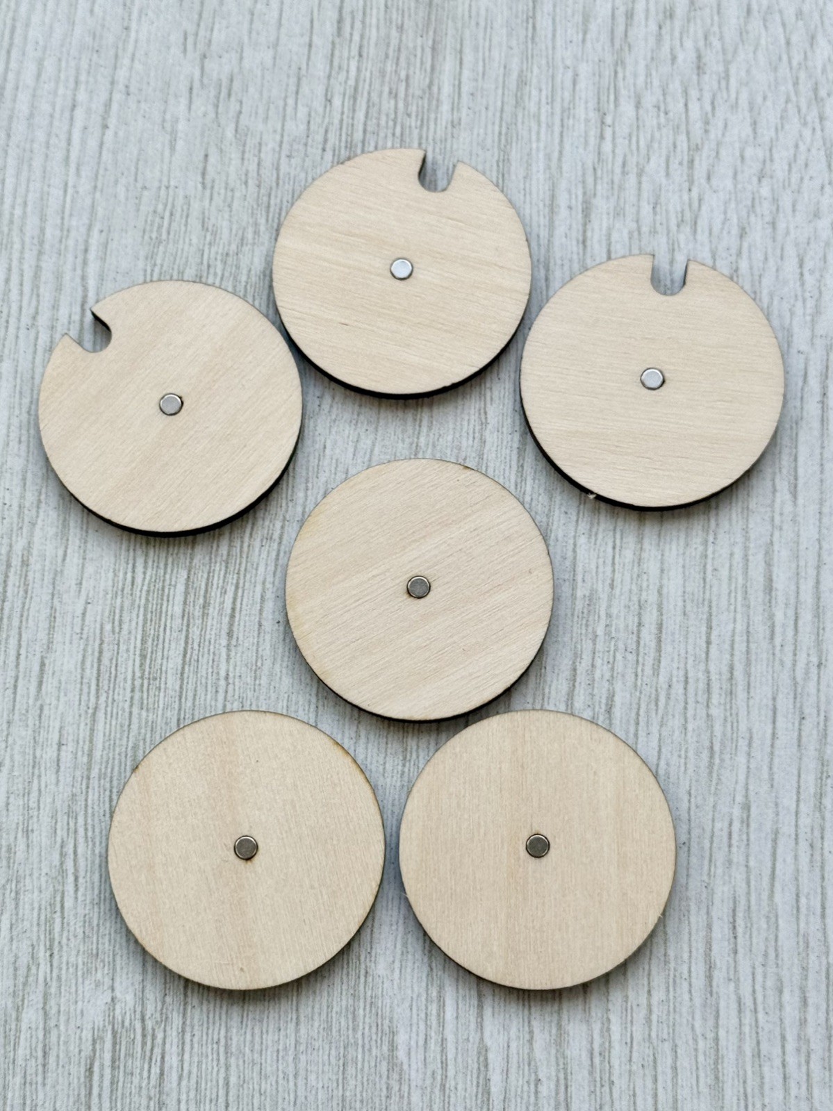 Warhammer 40k Dark angels 0-20 engraved wound counter wooden tracker set of 3