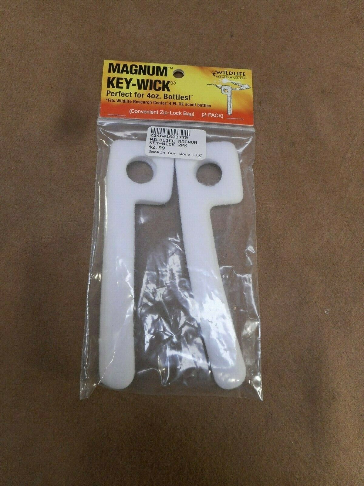 WILDLIFE RESEARCH CENTER MAGNUM KEY-WICK FOR 4OZ BOTTLE- 2 IN A PACKAGE
