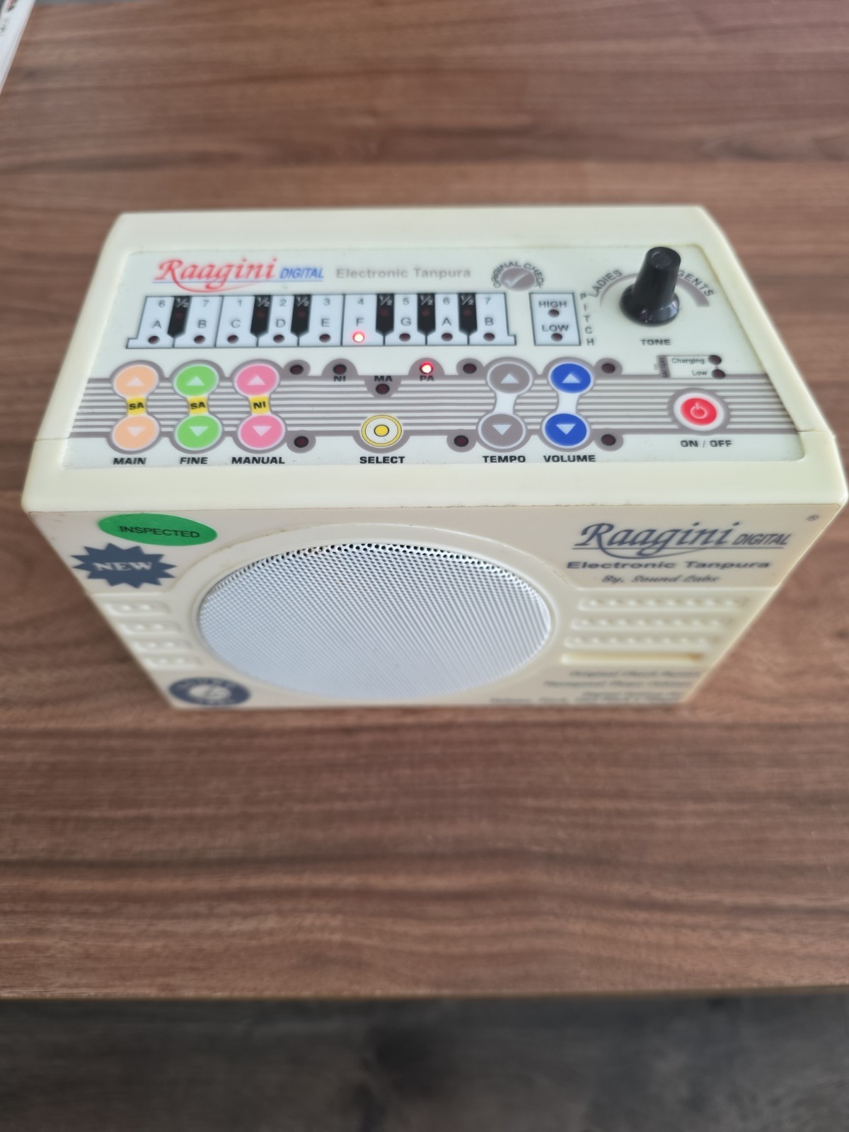 Raagini Digital Electronic Tanpura Tambora Musical Instrument BY Sound Labs