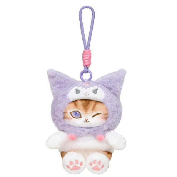 mofusand Potefuwa Mascot KUROMI mofusand × Sanrio Characters Japan NEW