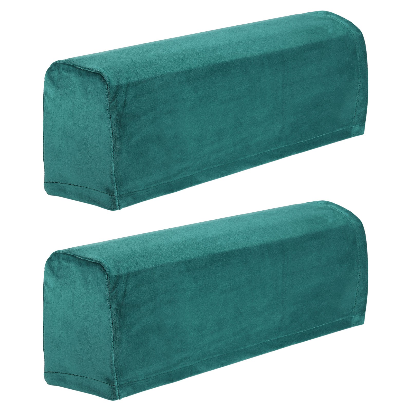 2 Pcs Couch Sofa Armrest Covers for Chairs Sofas Arm, Dark Green
