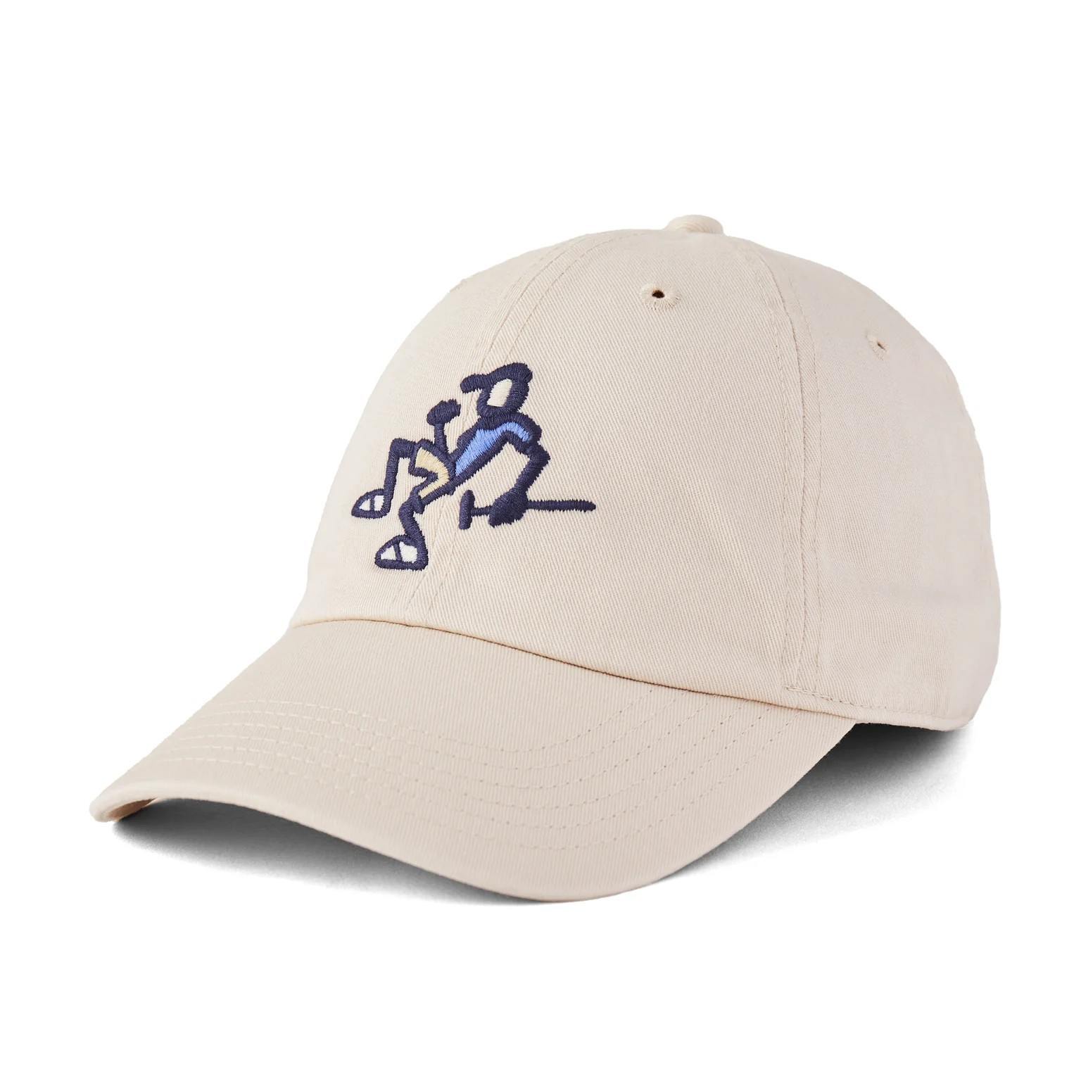 Life is Good. Jake Golf Fist Pump Chill Cap, Birch White