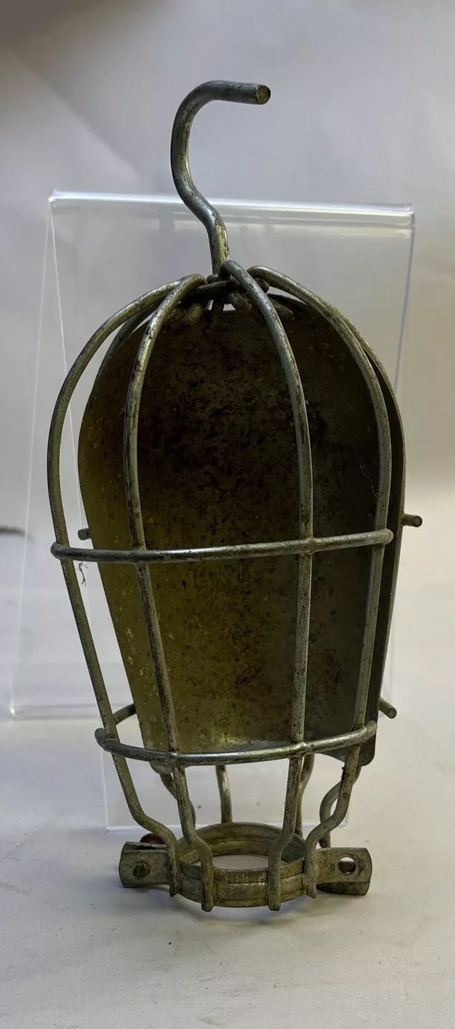 Vintage Work Light Cage