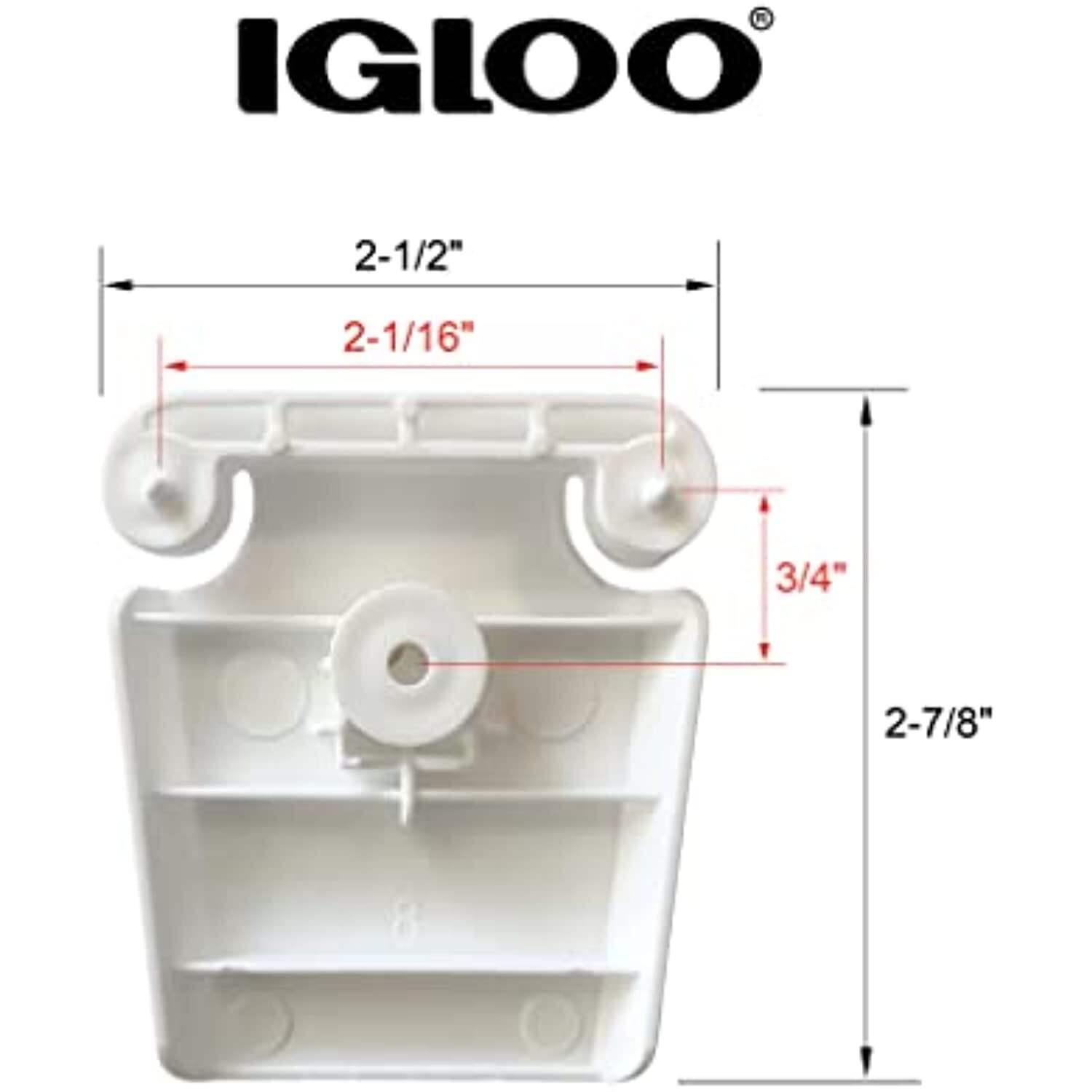 Igloo Cooler Standard Plastic Latch 1pk 24013