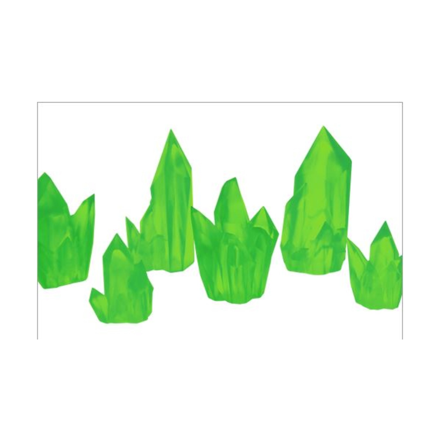 Monster Fight Club Terrain Peridot Crystals SW (New)