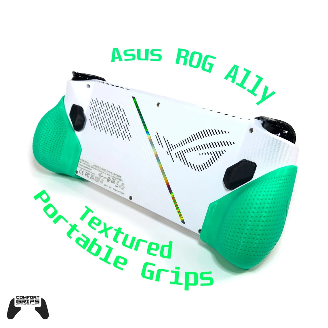 Asus ROG Ally Portable Grip Case Accessories (Textured) - 3D Printed