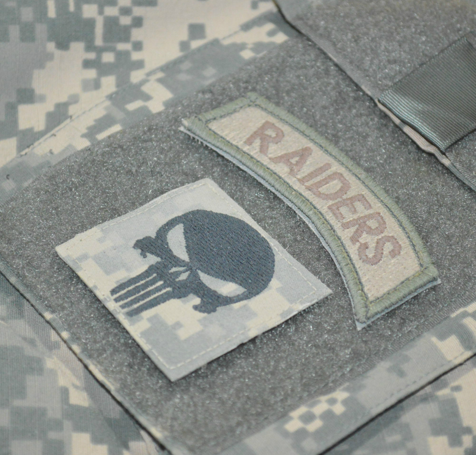 DAESH WHACKER© USMC FORCE RECON SAS JTF2 KSK INFIDEL 2-TAB: RAIDERS + OD SKULL