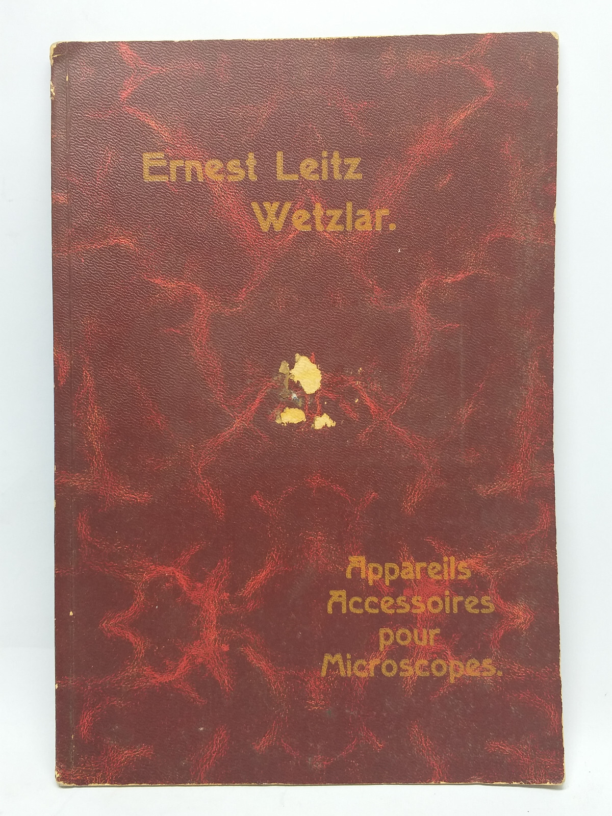 Rare Antique 1909 Catalog ERNST LEITZ WETZLAR Microscopes