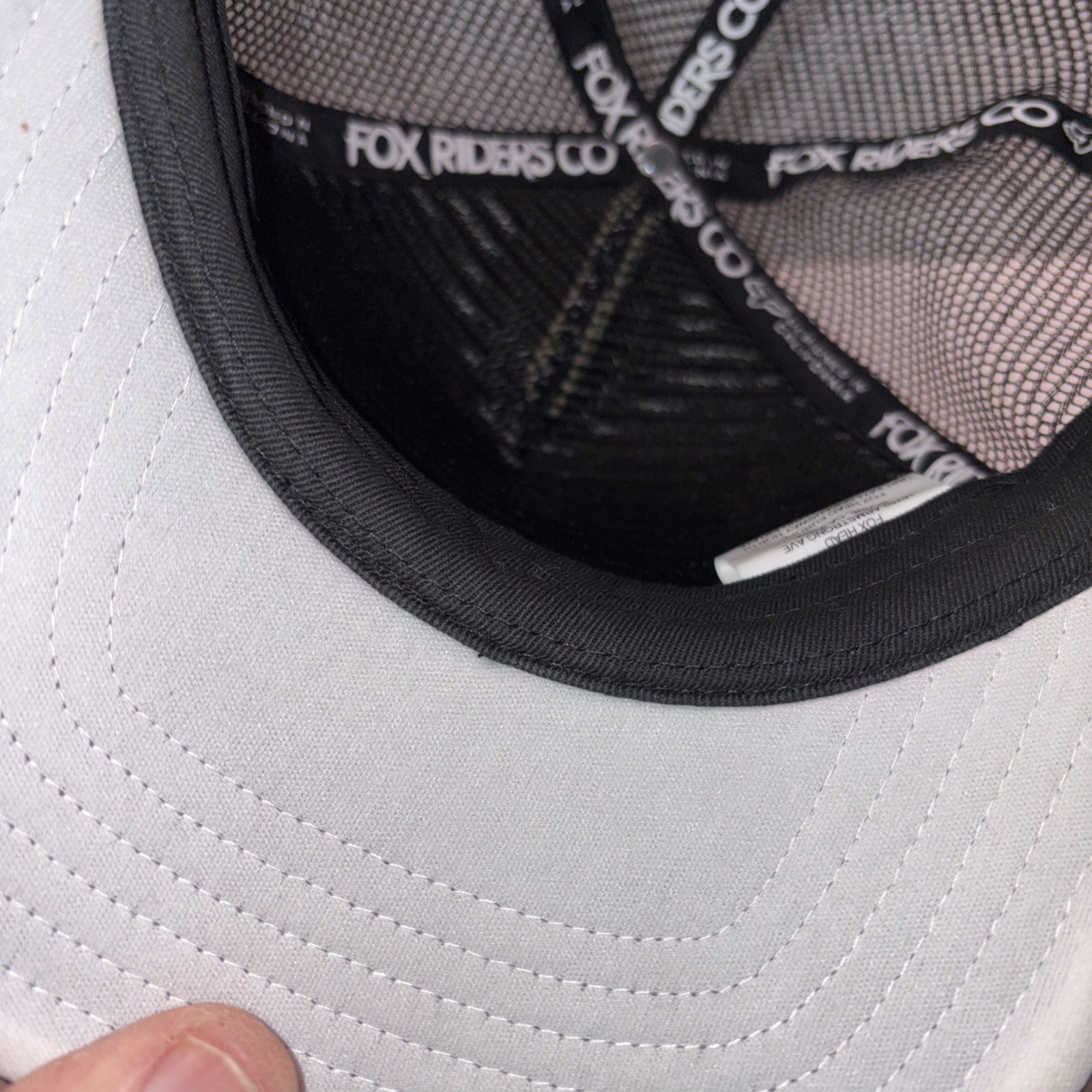 Fox Logo Motorcross Snapback Baseball Cap Fox Riders Co.-Fast Ship