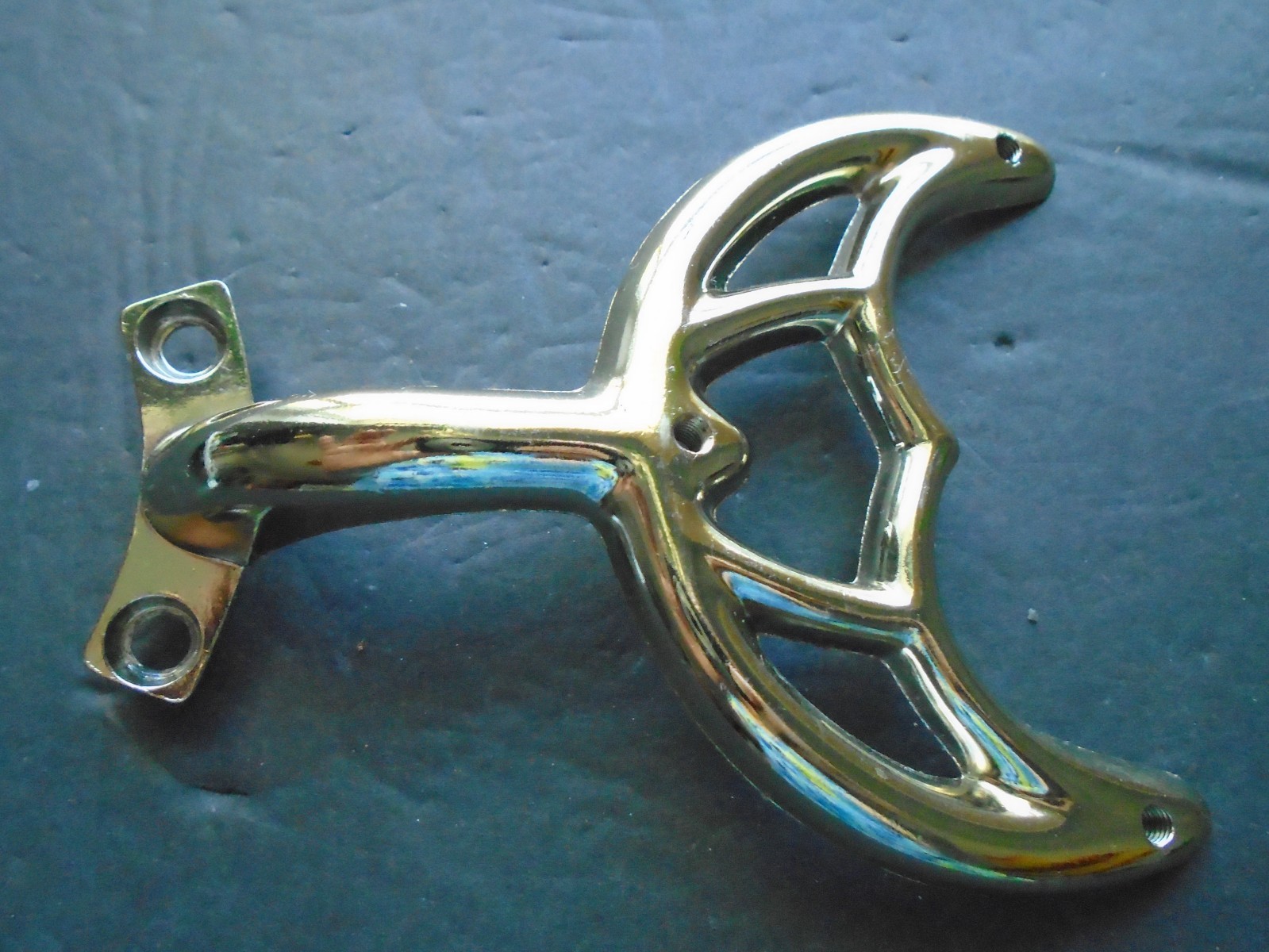 HUNTER 42 VINTAGE CEILING FAN REPLACEMENT ARM BRIGHT BRASS GOLD NUMBER 73649