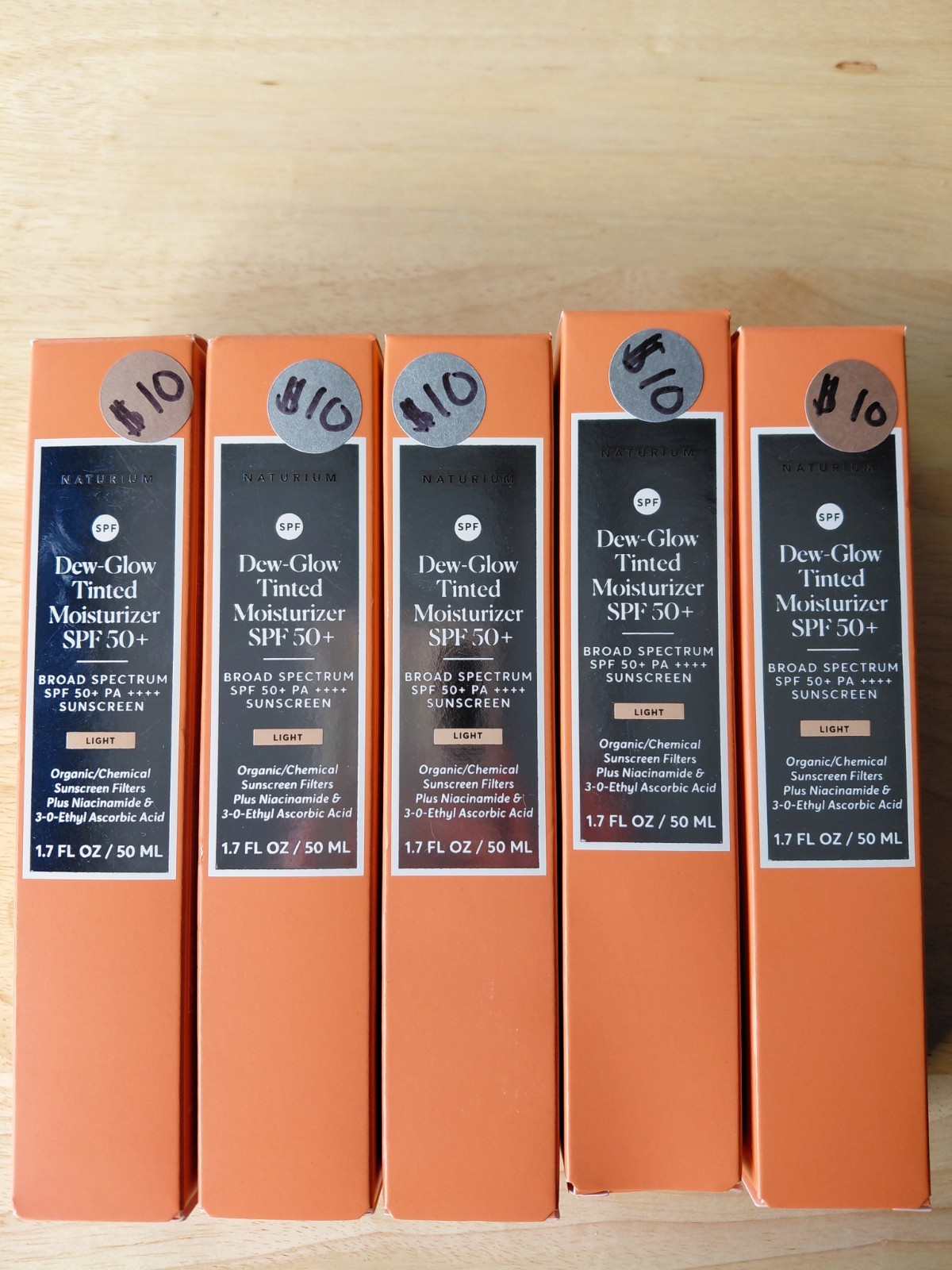 NATURIUM -Shade Light Dew-Glow Tinted Moisturizer SPF 50+ Broad Spectrum