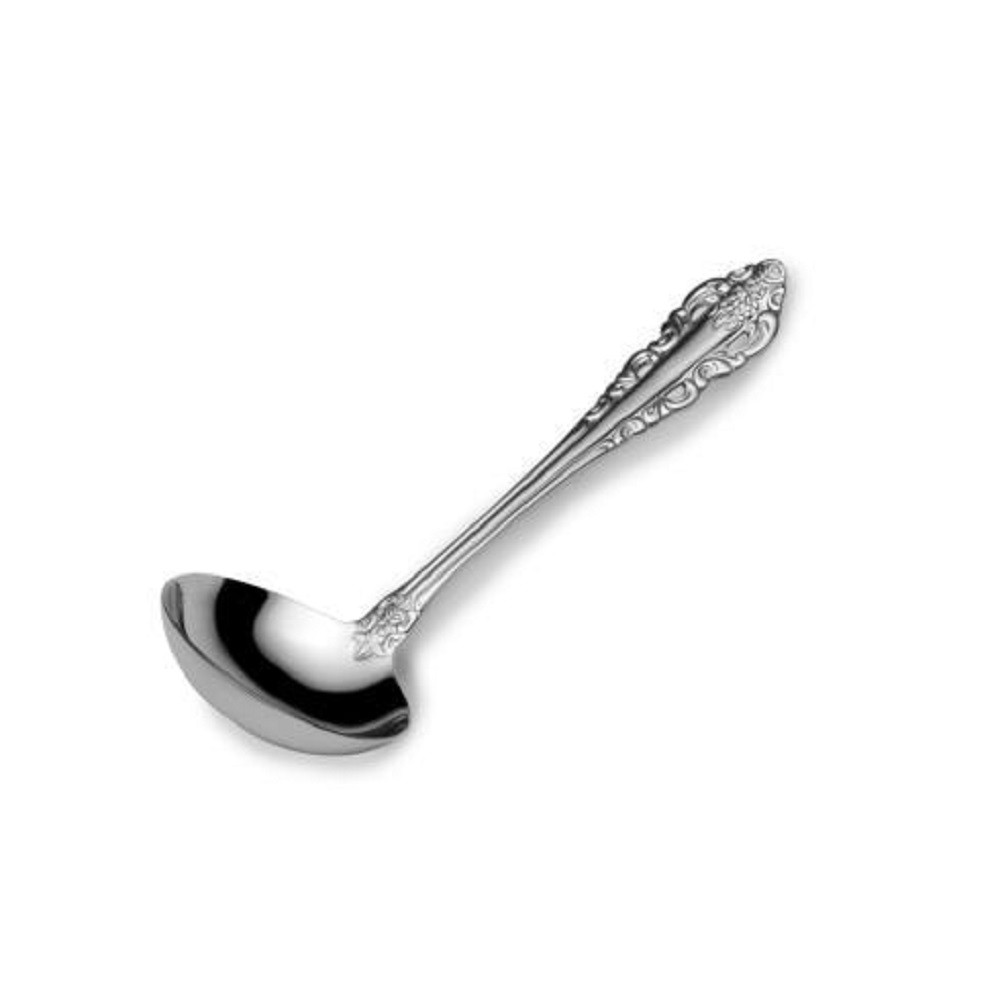 Wallace Antique Baroque 18/10 Stainless Steel Gravy Ladle