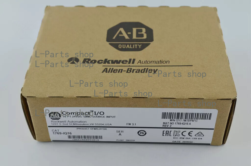 New Sealed Allen Bradley 1769-IQ16 Compact I/O Input Module FAST SHIPPING OEM