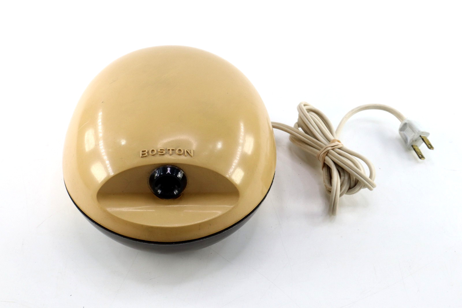 Vintage Boston Model 16 Egg Shaped Electric Pencil Sharpener White