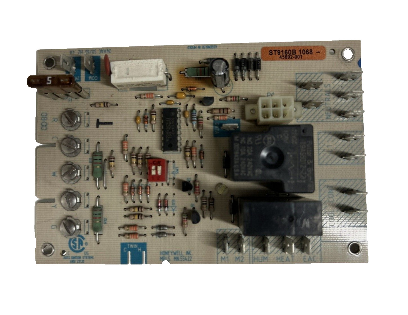 ST9160B 1068 GENUINE OEM ST9160B1068 TESTED Furnace Control Board 45692-001