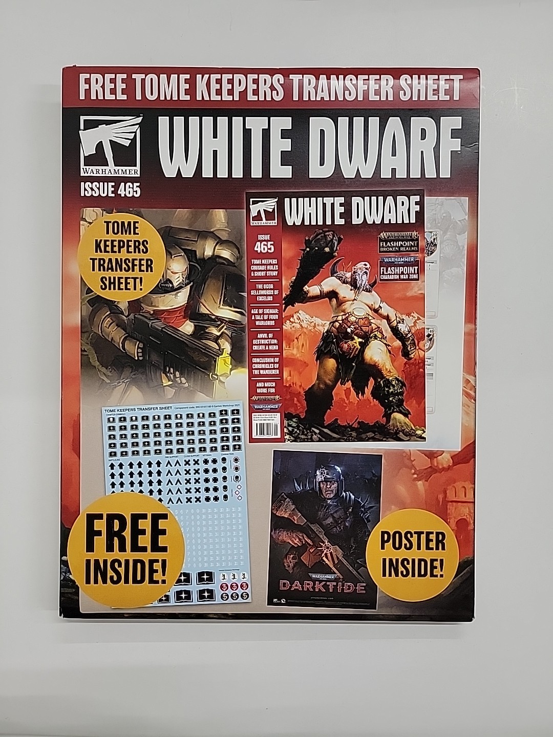 White Dwarf Issue 465 - Tome Keepers (Damaged & Open Box)