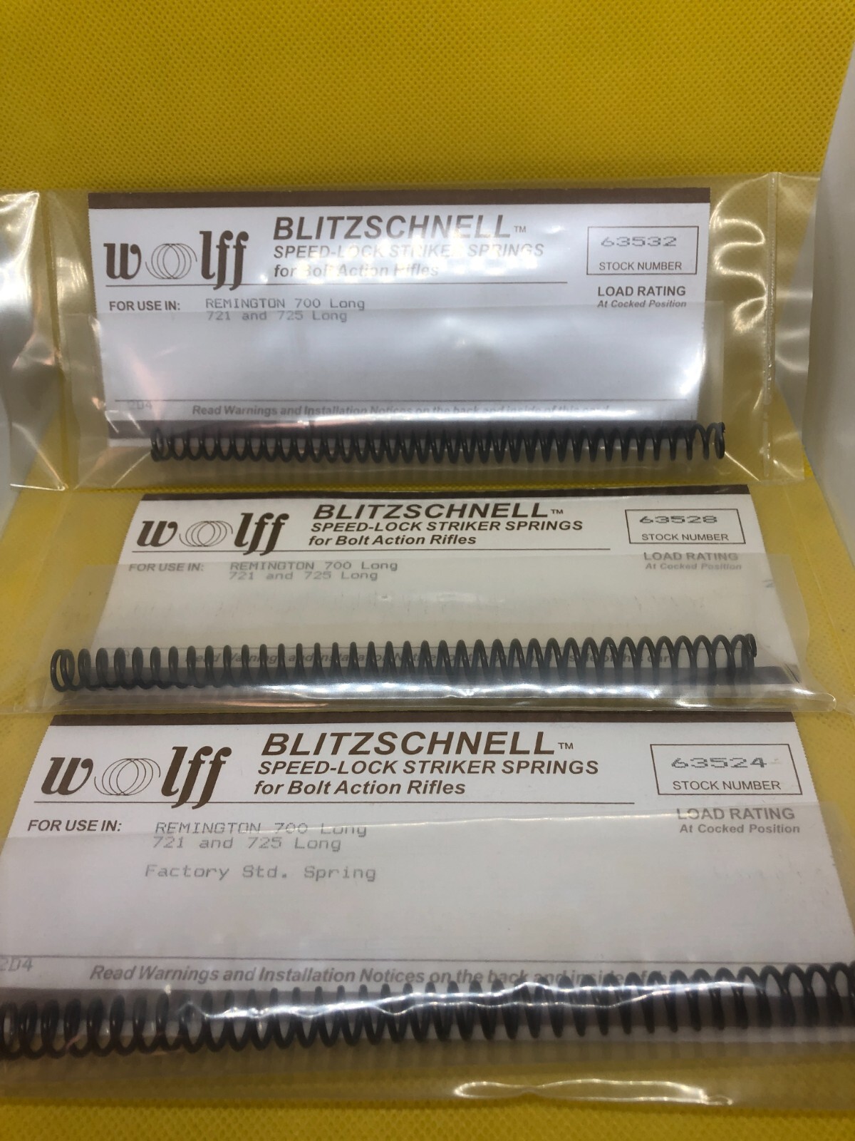 Remington 700 721 725 LONG ACTION Striker Spring Factory or Extra Power
