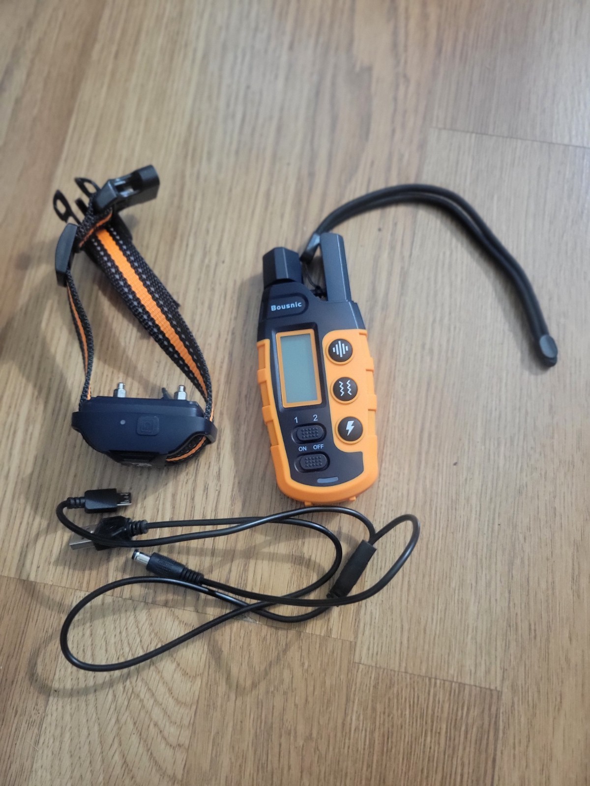 Bousnic Dog Shock Collar 2 Dogs (5-120Lbs) - 3300 ft  Orange