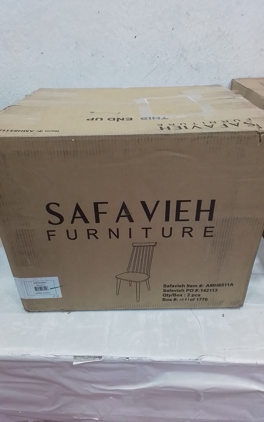 Safavieh BURRIS SIDE CHAIR, Reduced Price 2172736999 AMH8511A