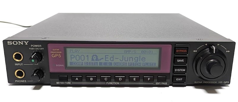 SONY HR-GP5 guitar processor effector AC adapter AC-970 805352