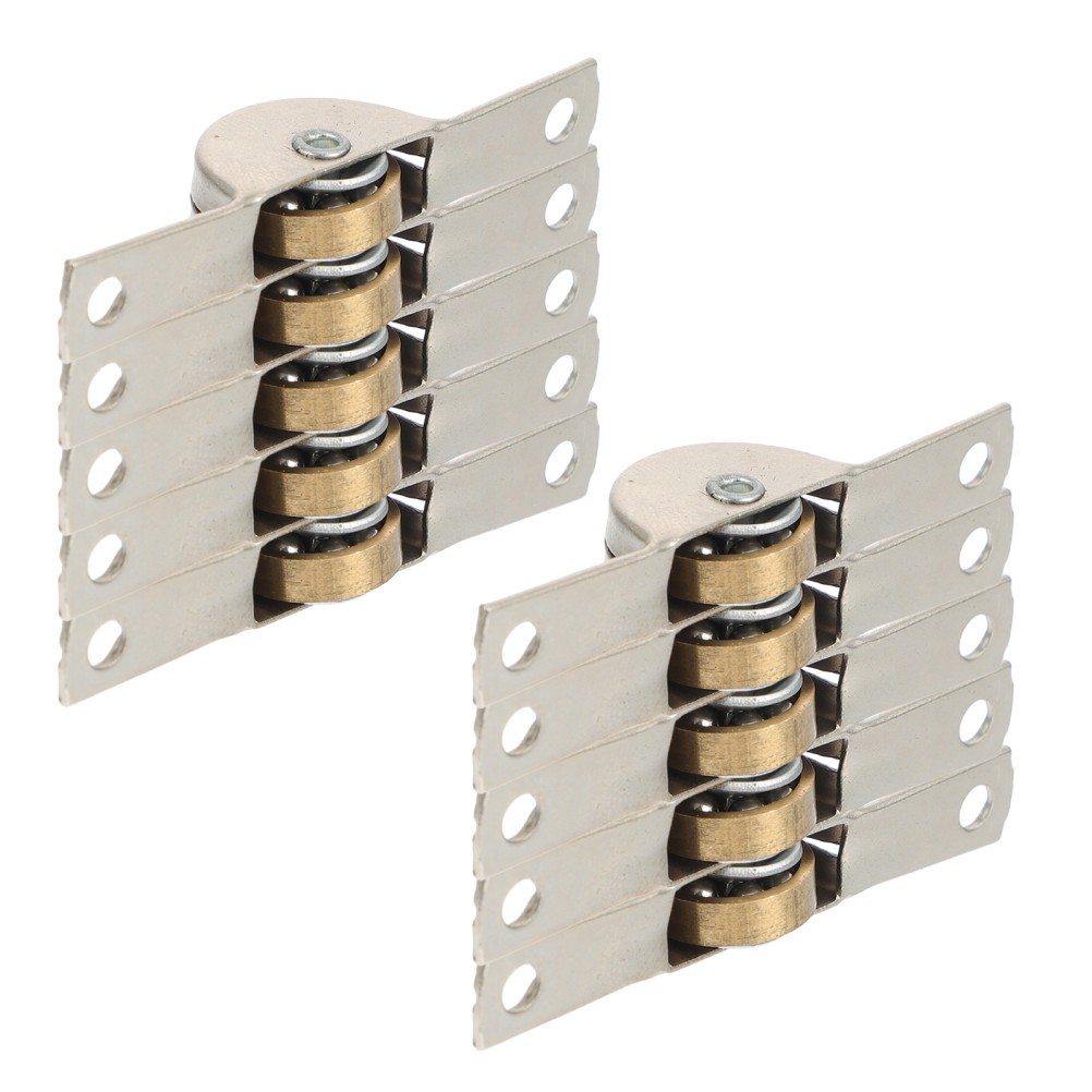 10pcs Sliding Roller Wheels: Cabinet Wardrobe Window Closet Door Roller