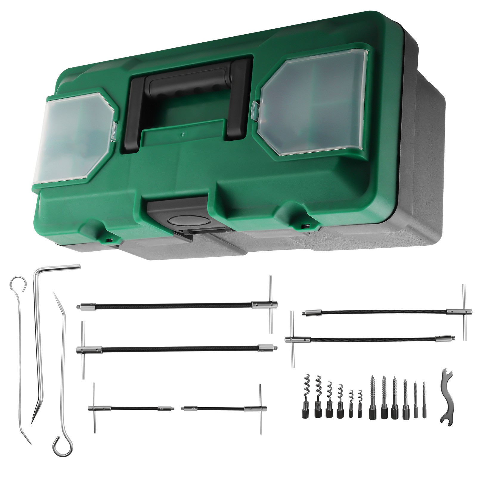 23pcs Packing Extractor Set Gland Packing Extraction Removal Kit with Toolbox