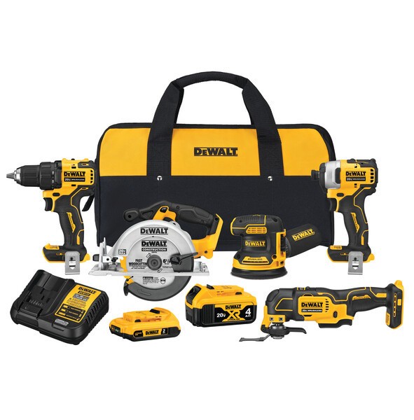 DeWalt DCK560D1M1 20V MAX XR Cordless 5 Tool Combo Kit