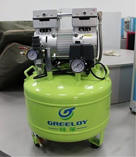 24L Silent Dental Electric Oil-free Air Compressor GA-61 for One Dental Chair US