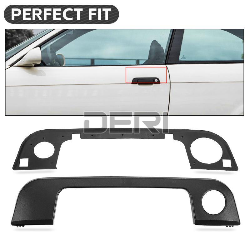 4x Front Door Handle Cover w/ Rubber Gasket for BMW E36 E34 E32 Z3 3 5 7 Series