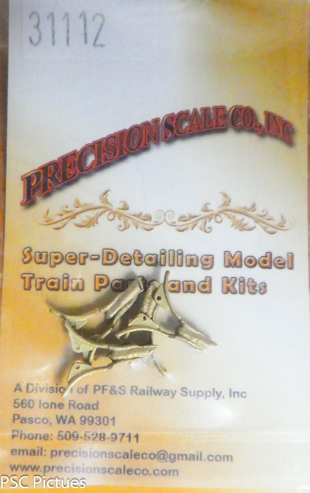 Precision Scale HO #31112 Shoes, Brake (Brass Castings 8)