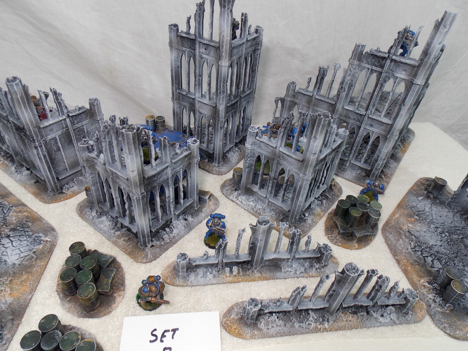WARGAMING TERRAIN PAINTED,ADVANCE ORDERS,,MEGA BUNDLE SET OF 12 PIECES