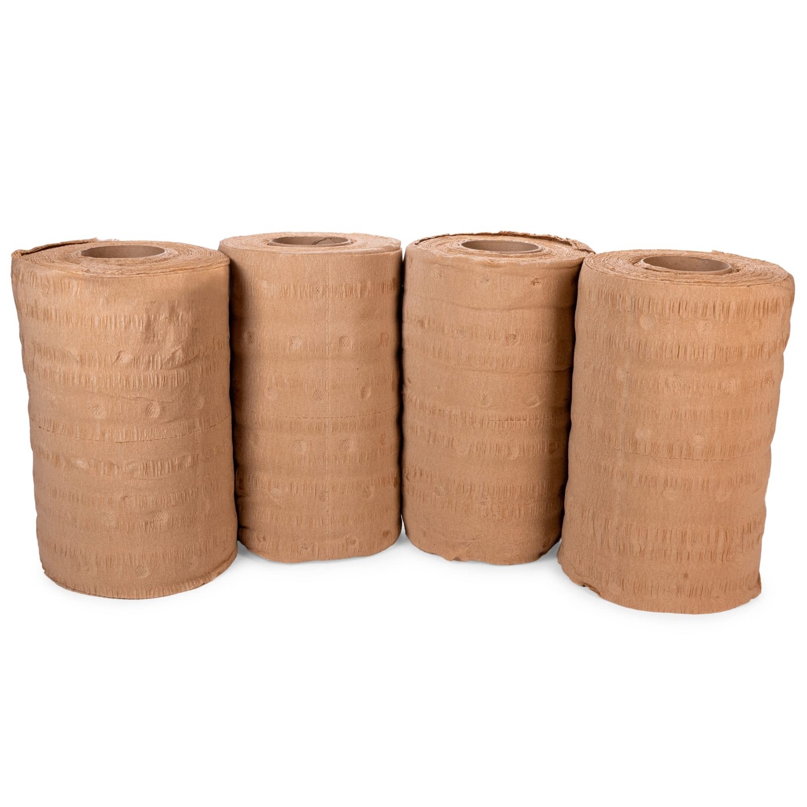 IDL Packaging 12" x 25' EcoMax™ Kraft Paper Cellulose Wadding (4 Rolls) -