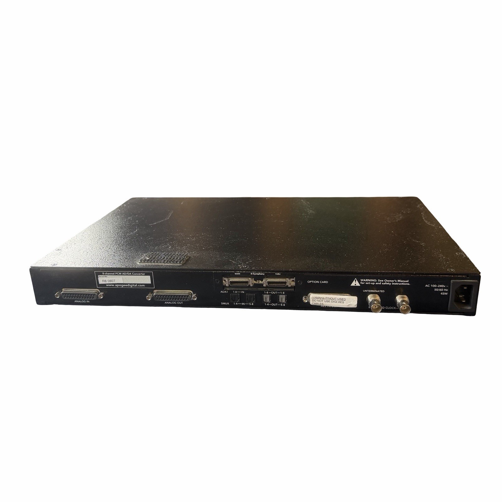 Apogee Rosetta 800 A/D & D/A Converter Tested Working Condition