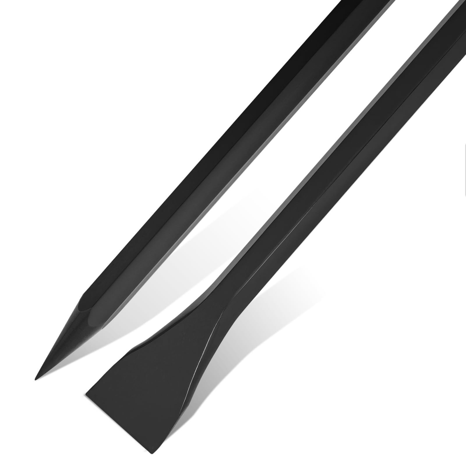 60" (5ft) Chisel Digging Bar 13Lb (6.2kg) Pencil Point Wrecking Pry Road Bar ...