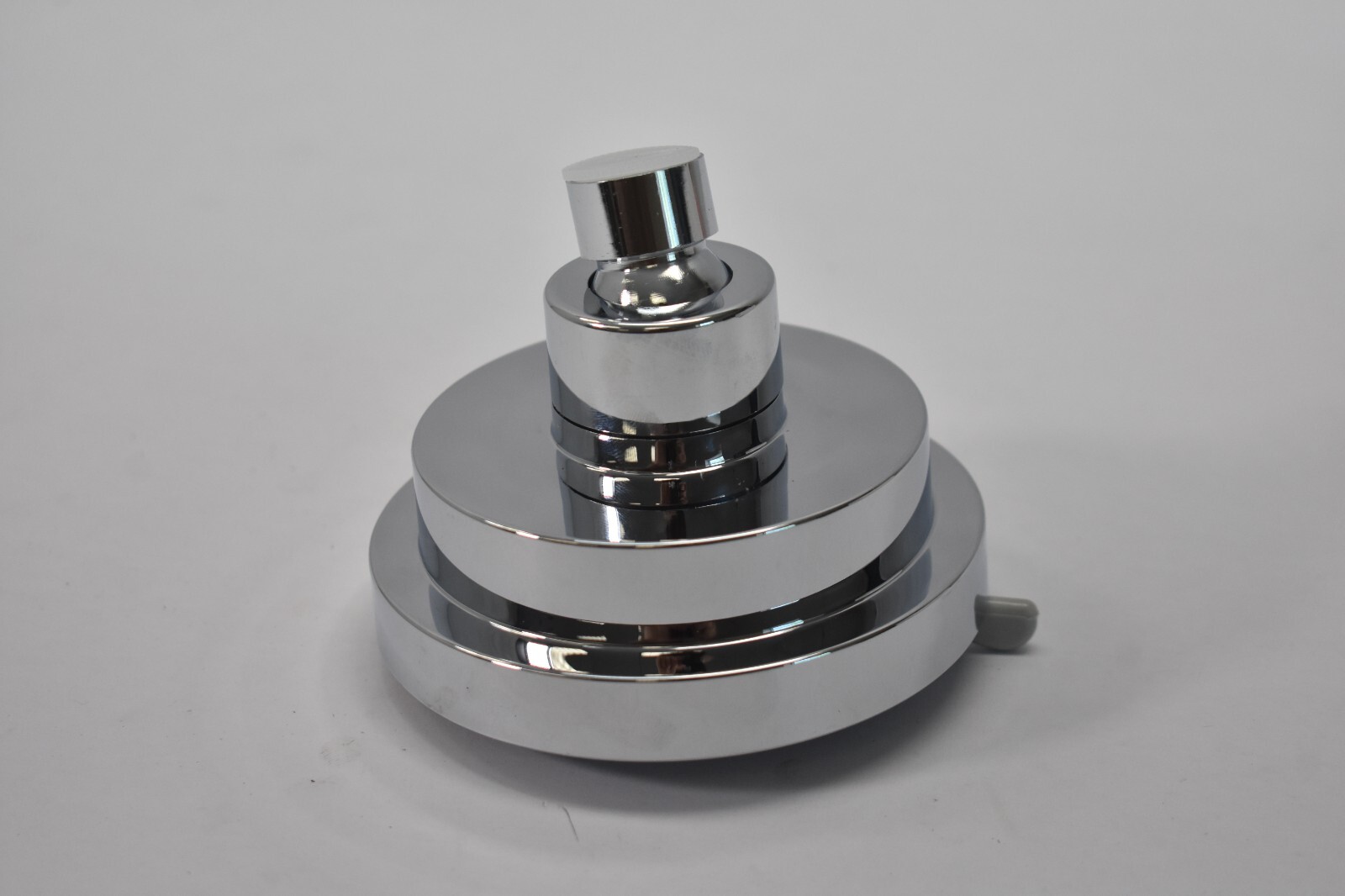 Polished Chrome Finish Shower Head Replacement 5 Settings Spray Adjustable