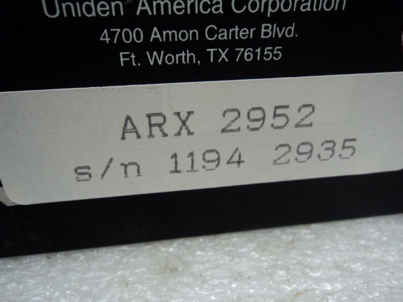 Uniden MASTER OSCILLATOR 10 outputs w/ wires ARX 2952 Brand New in Box from USA