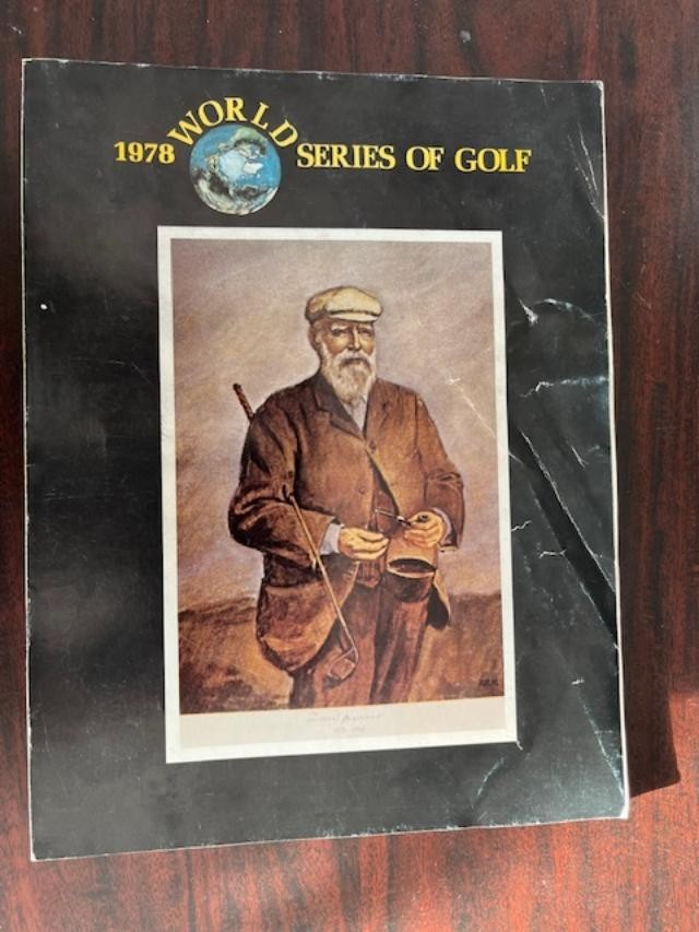 1978 World Series of Golf Program Akron, OH. Firestone C.C. EX SHIPS FREE