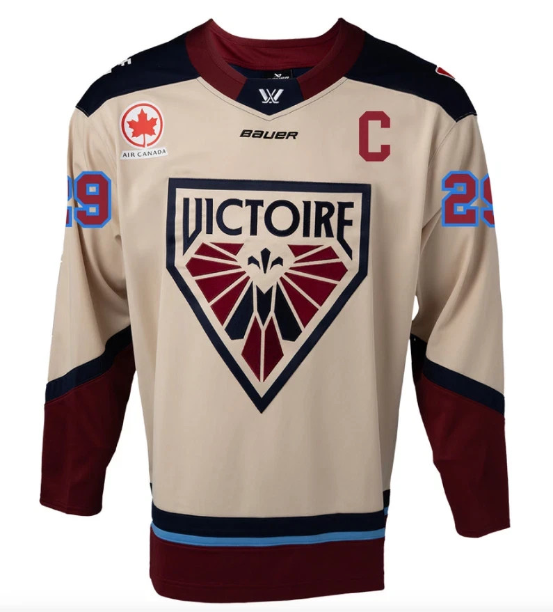 Marie-Philip Poulin Montreal Victoire Adult Bauer Away PWHL Hockey Jersey