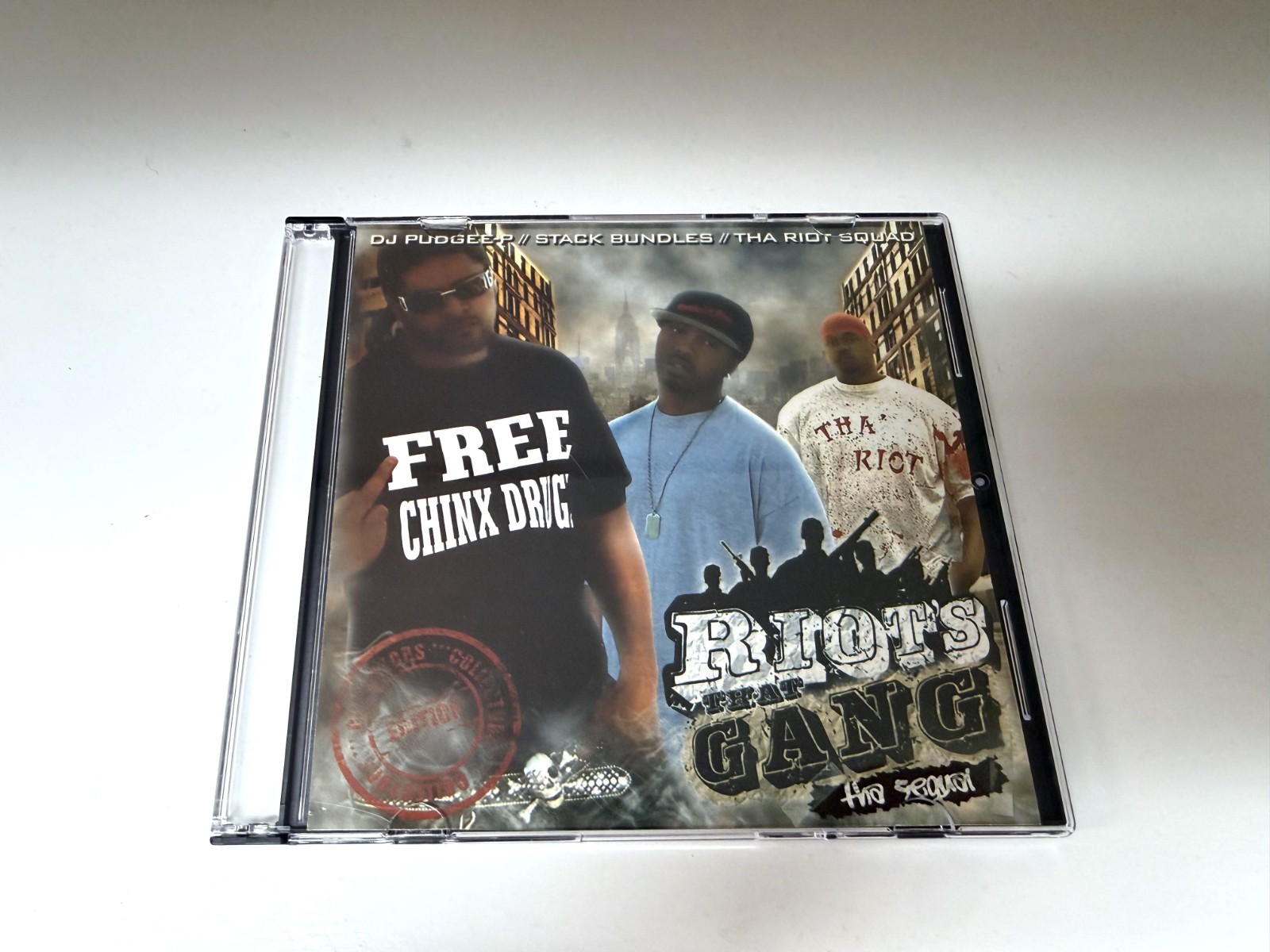DJ PUDGEE P STACK BUNDLES RIOTS THAT GANG MIXTAPE MIX CD RARE DIPSET