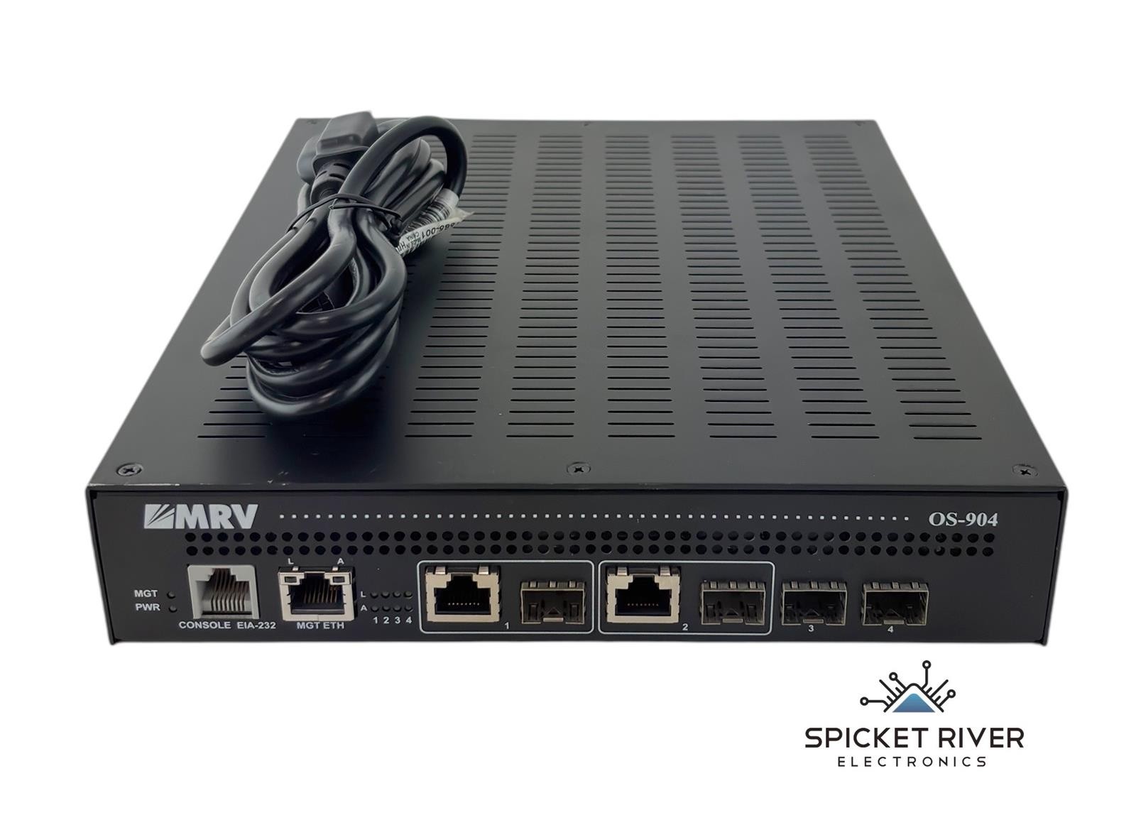 MRV Comm. OS-904 2 Tri-Mode - RJ45 10/100/1000BaseT Managed Switch