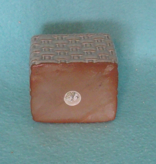 Vintage Ceramic Pottery Basket