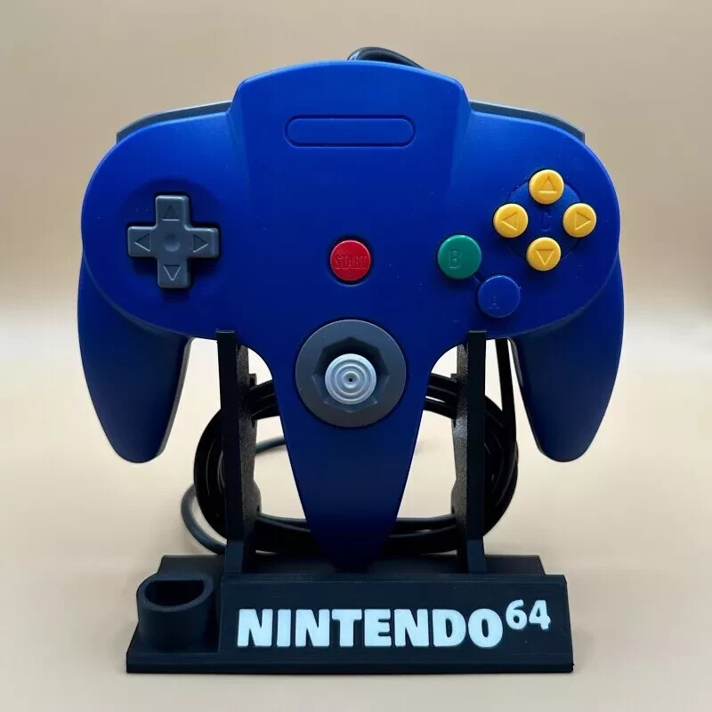 Nintendo 64 Controller Stand / N64 Display Stand, Great for Collectors