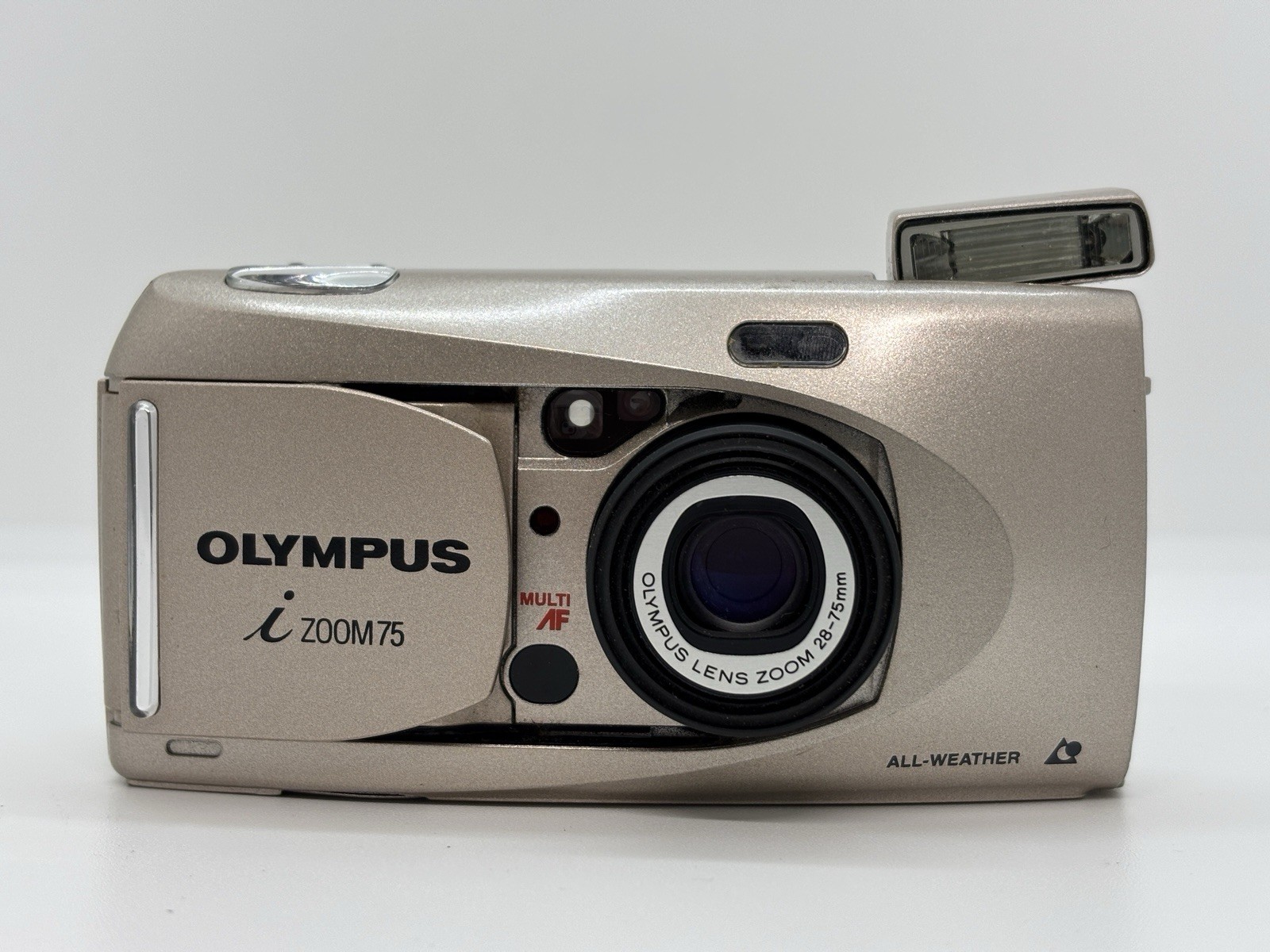 [Exc] Olympus i Zoom 75 All Weather APS Film Camera Gold From Japan