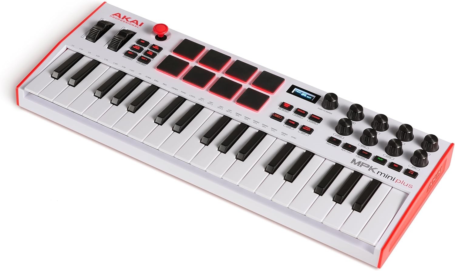 MPK Mini Plus,USB MIDI Keyboard Controller with 37 Mini Keys,8 MPC Pads