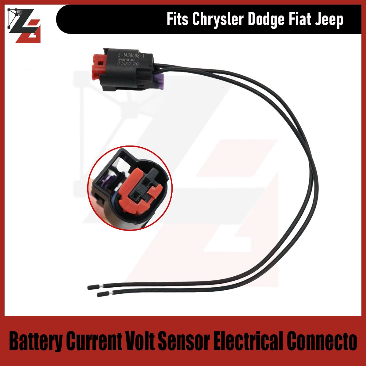 For Acura ILX RDX Honda CRV Civic Battery Current Volt Sensor Connector 1PCS