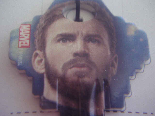 New~Captain America~Marvel Avengers~Schlage SC-1 68~House Key Blank